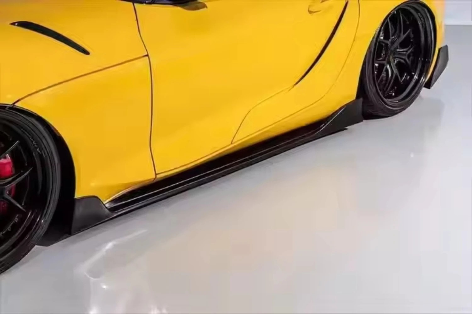 SUPRA AG Model Body Kits for  A90 High Quality Fast Delivery Dry Carbon Fiber Front Lip Side Skirt Diffuser 2019-IN Year